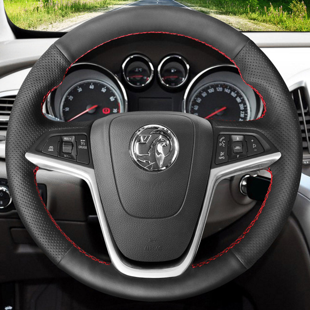 Steering Wheel Cover for Vauxhall Astra Mokka X Zafira Insignia Ampera Meriva 2008-2019