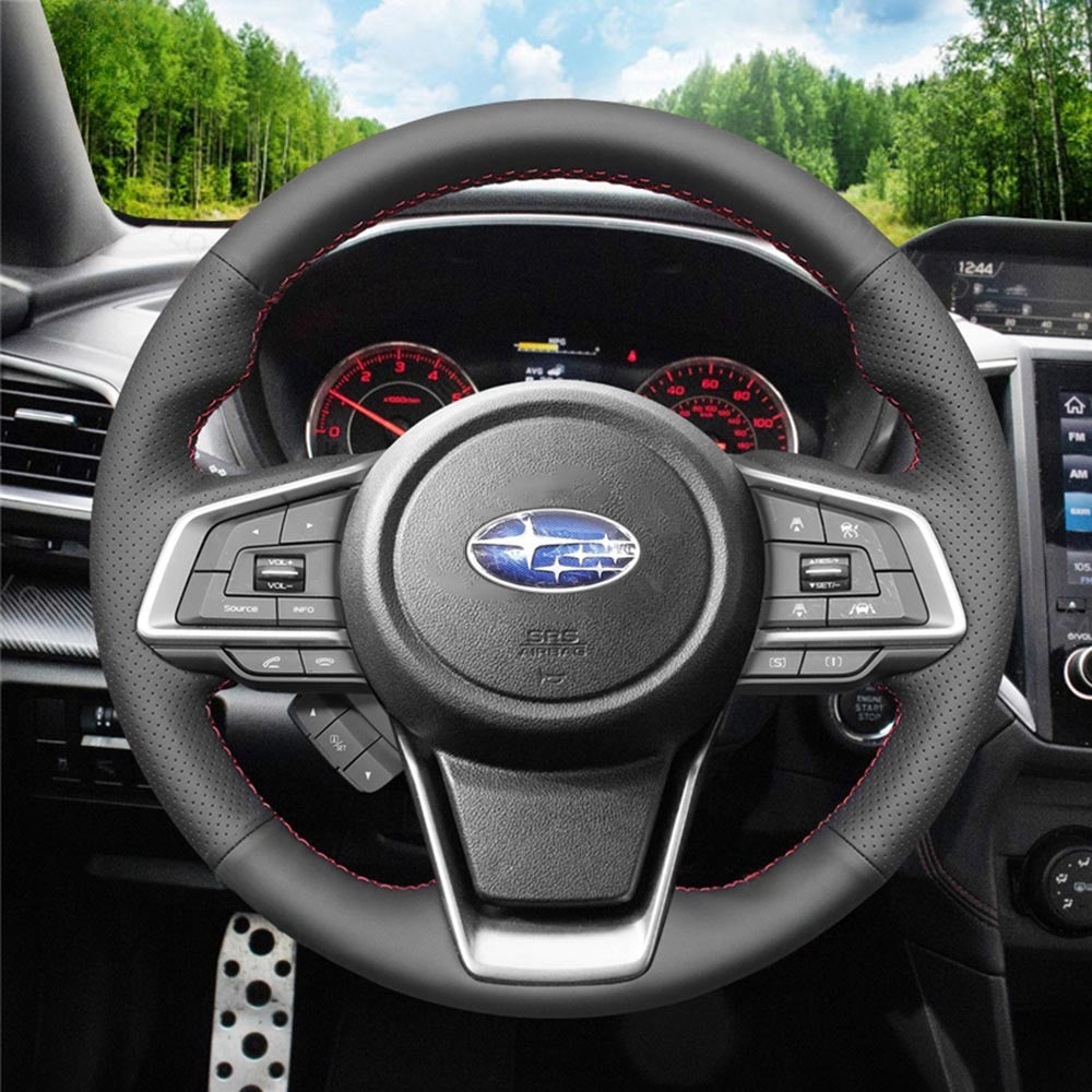 Steering Wheel Cover for Subaru Forester Ascent Crosstrek Impreza Legacy Outback 2018-2020
