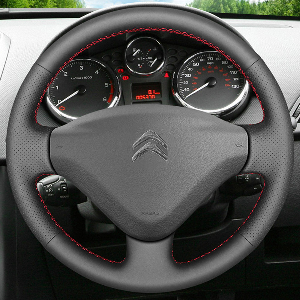 Steering Wheel Cover for Citroen Berlingo Jumpy Dispatch 2008-2018