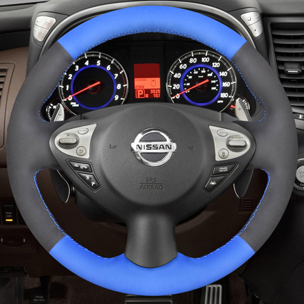 Steering Wheel Cover for Nissan Juke Note Maxima 370Z Sentra 2009-2020