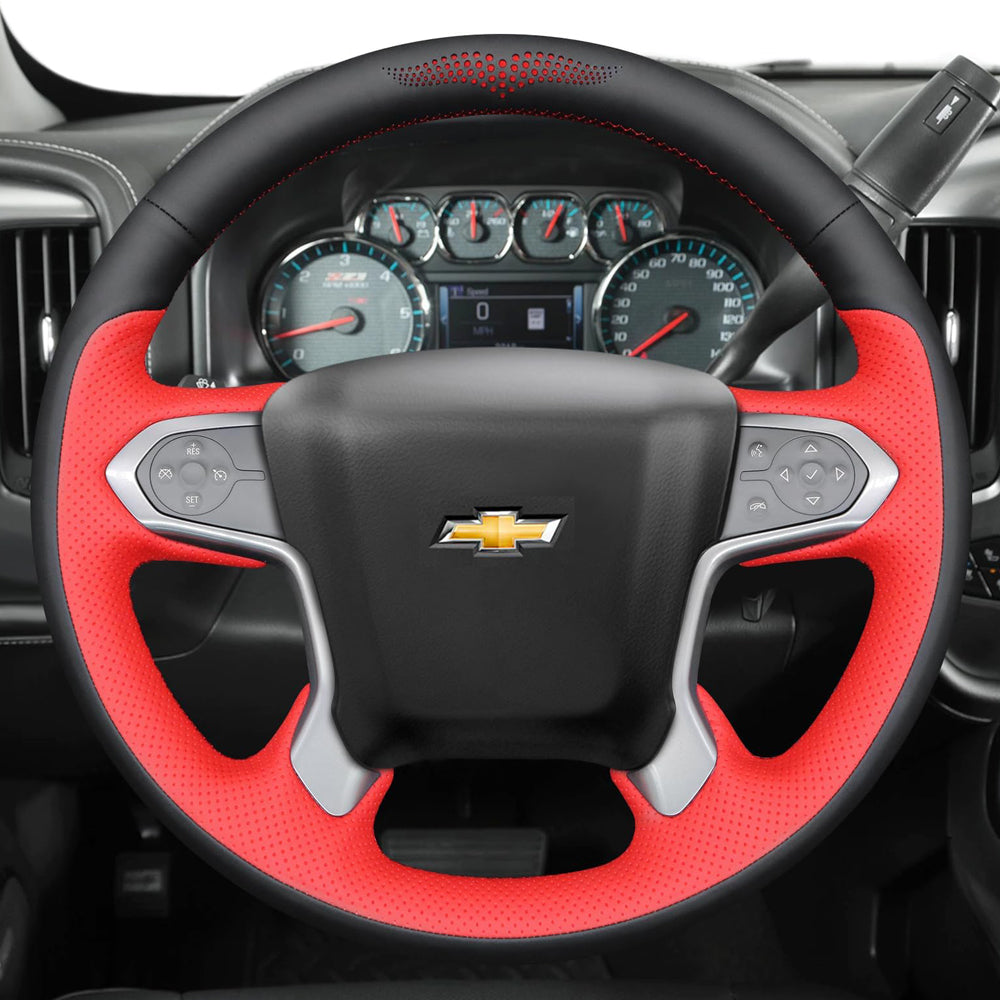 Lenkradbezug für Chevrolet Suburban Silverado Tahoe 1500 1500LD 2500 3500 4500HD 5500HD 6500HD Suburban 2014–2020