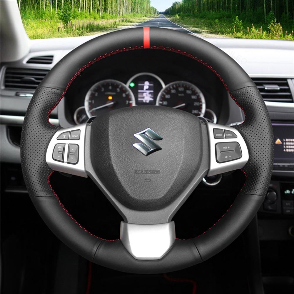 Steering Wheel Cover for Suzuki Swift Sport Vitara S 2012-2019