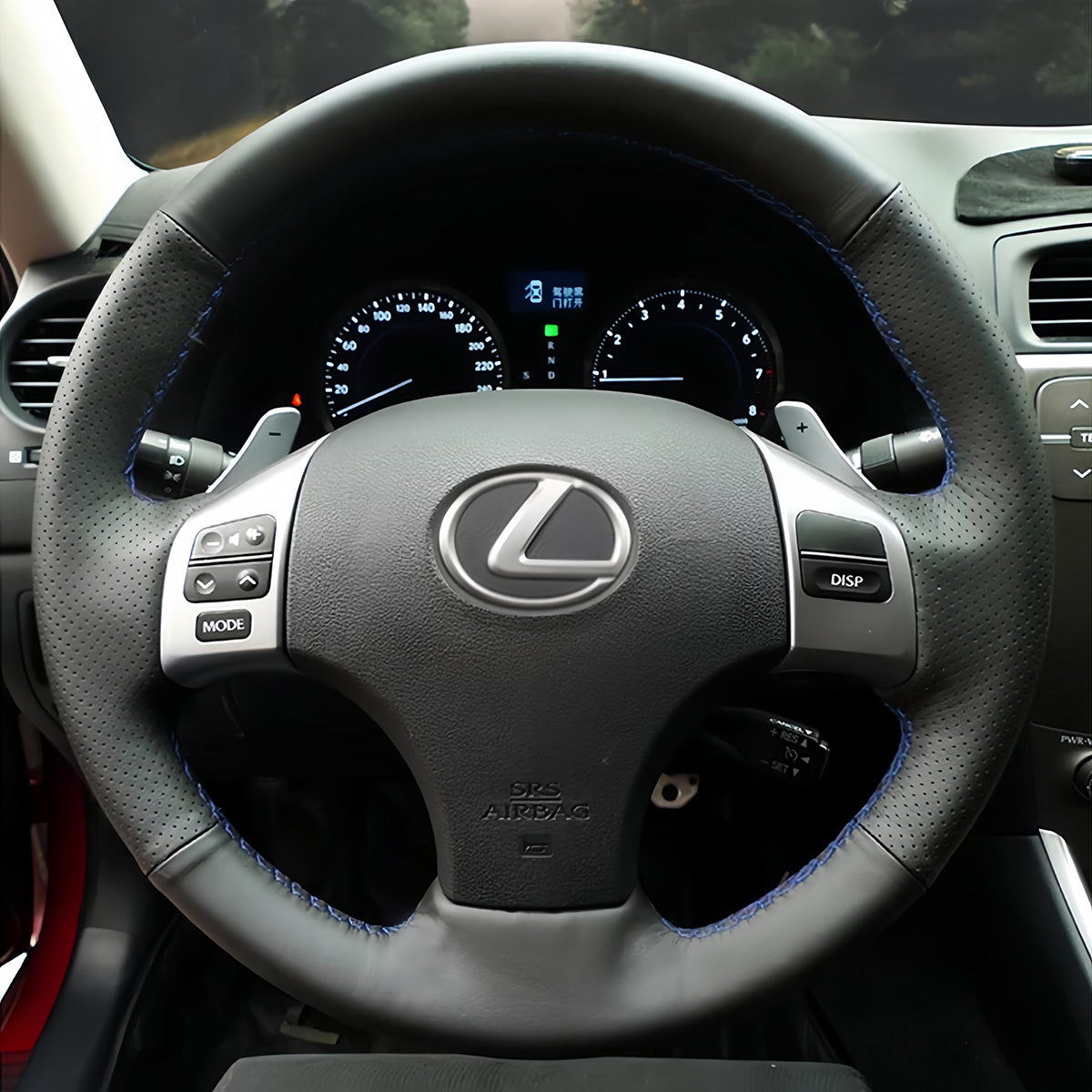 Steering Wheel Cover for Lexus IS IS250 IS250C IS350 IS350C F Sport 2005-2013