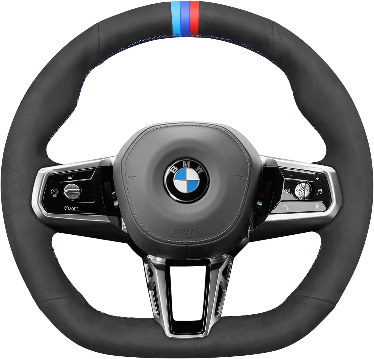 Steering Wheel Cover for BMW 5 Series 7 Series i5 i7 G60 G70 2022-2024