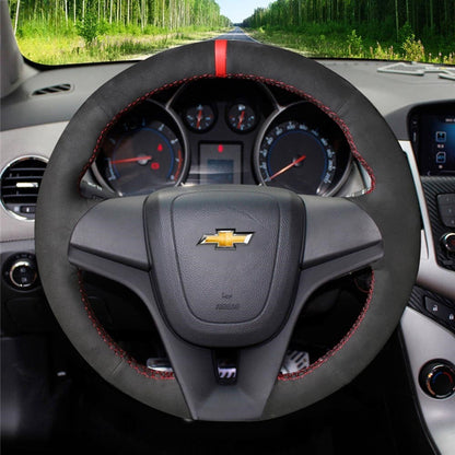 Steering Wheel Cover for Chevrolet Cruze Aveo Orlando Sonic Trax / Holden Cruze Ravon R4 Barina Trax