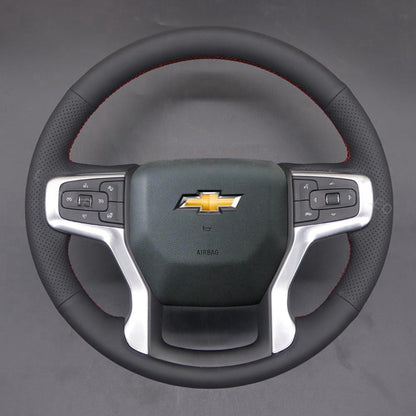 Steering Wheel Cover for Chevrolet Blazer Silverado Suburban Tahoe 2019-2024