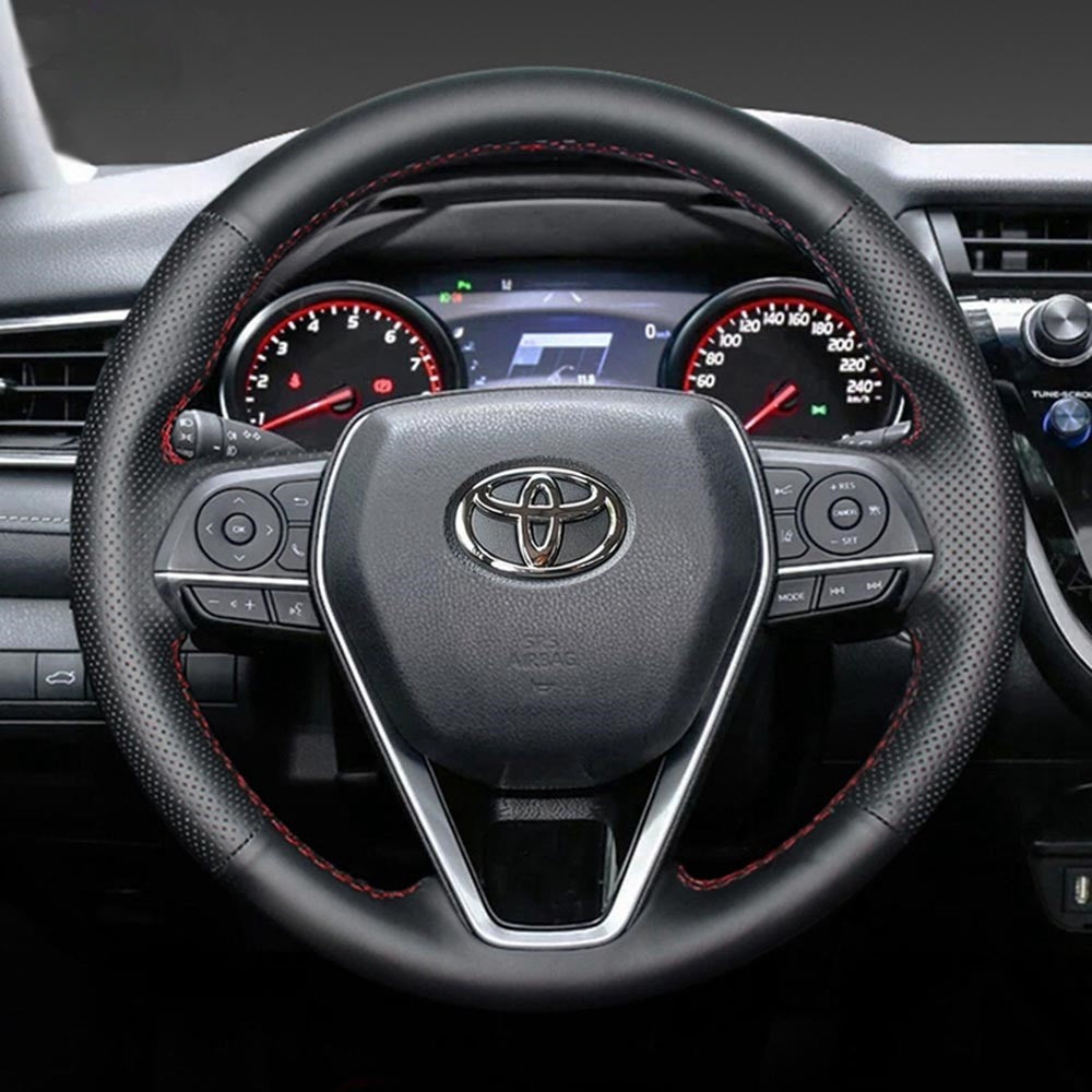 Steering Wheel Cover for Toyota Camry Corolla RAV4 Avalon 2018-2024