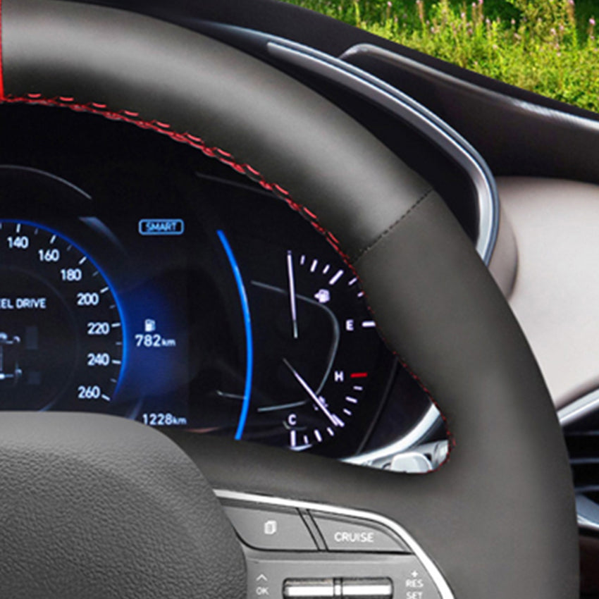 Steering Wheel Cover for Hyundai Santa Fe IV Palisade 2018-2023