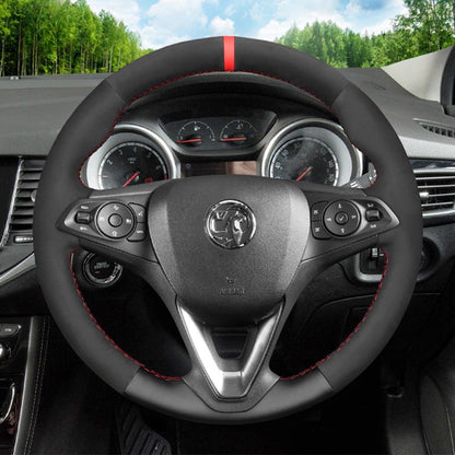 Steering Wheel Cover for Opel Vauxhall Astra K Corsa E Crossland Grandland X Insignia CT Karl Zafira / Holden Astra Calais Commodore