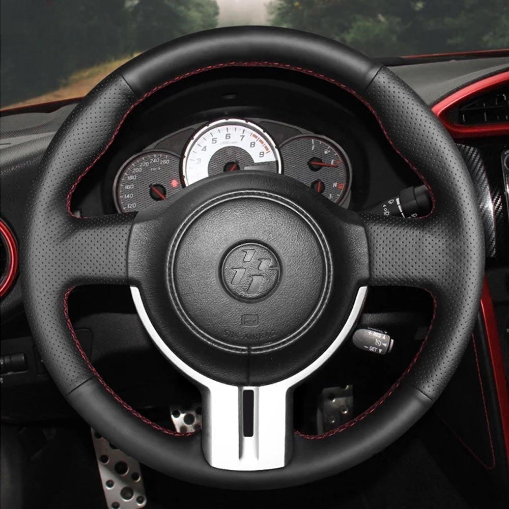 Steering Wheel Cover for Toyota 86 GT86 2012-2016 Subaru BRZ 2012-2015