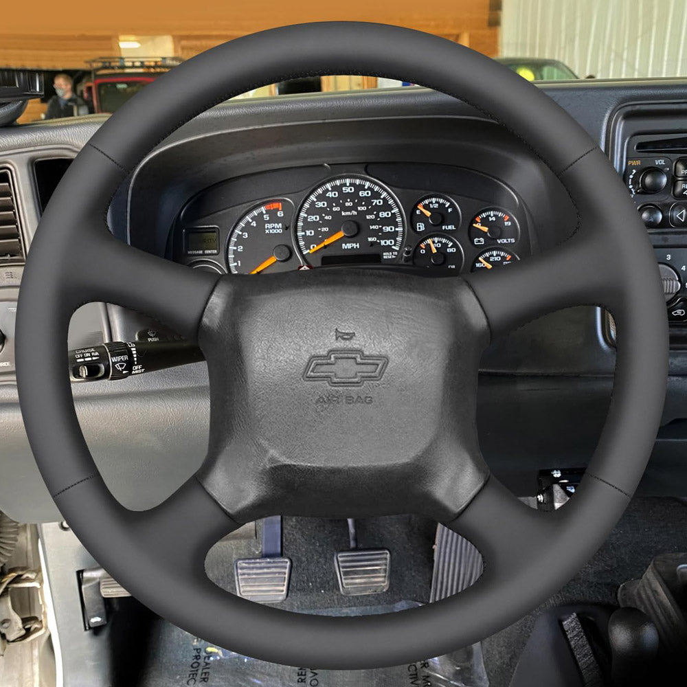 Steering Wheel Cover for Chevrolet Silverado 1500 2500 3500 S10 Astro Blazer Express Suburban Kodiak C/K Tahoe