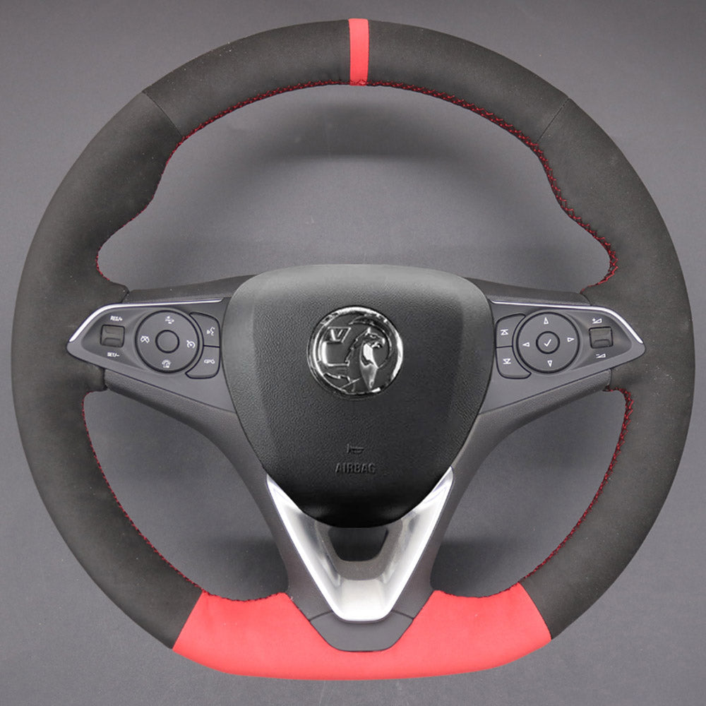 Steering Wheel Cover for Vauxhall Astra Corsa Combo Grandland X Insignia Mokka 2015-2021
