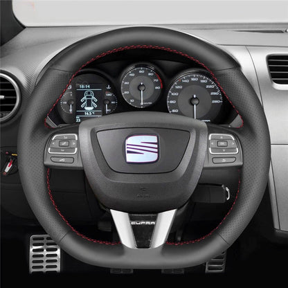 Steering Wheel Cover for Seat Leon Cupra Toledo Alhambra Altea 2008-2015