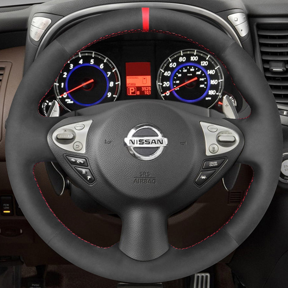 Steering Wheel Cover for Nissan Juke Note Maxima 370Z Sentra 2009-2020