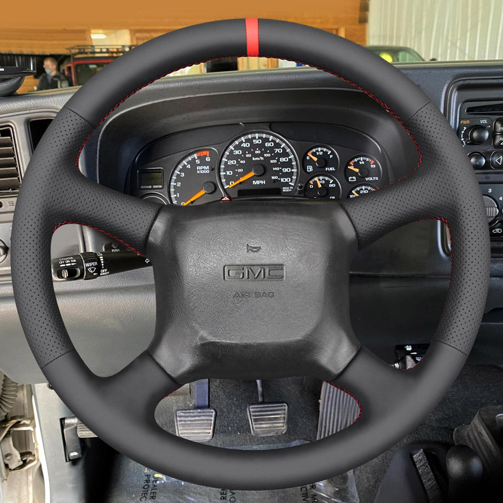Steering Wheel Cover for GMC Sierra 1500 2500 3500 C3 Jimmy Safari Savana Sonoma Suburban TopKick C5500 C6500 C7500 Yukon