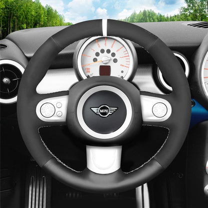 Steering Wheel Cover for Mini R56 R57 Coupe Cooper Clubman Clubvan Convertible Countryman Paceman Roadster Hardtop