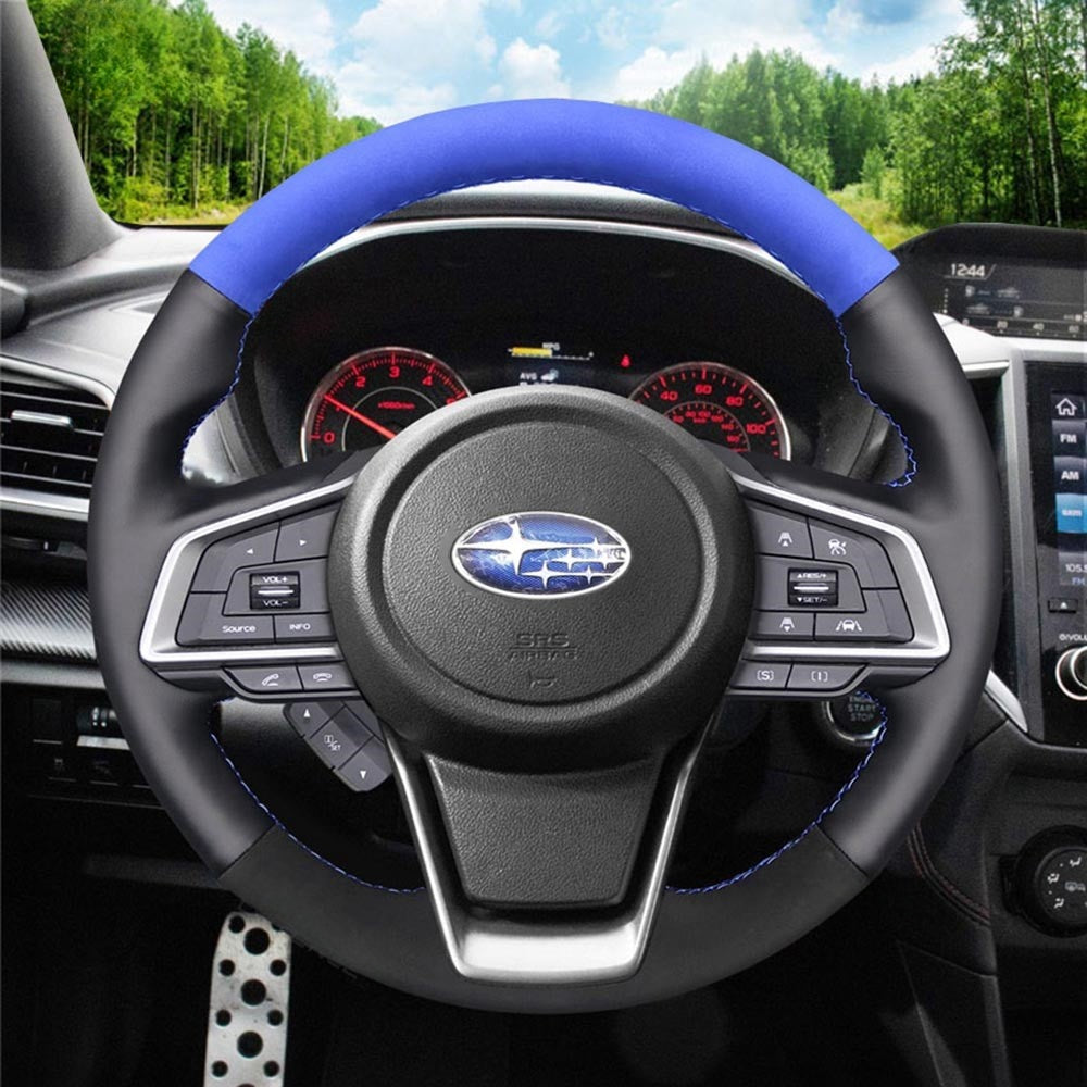 Steering Wheel Cover for Subaru Forester Ascent Crosstrek Impreza Legacy Outback 2018-2020