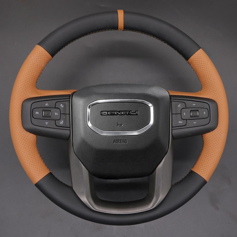 Steering Wheel Cover for GMC Sierra 1500 Limited 2500 3500 Yukon XL 2019-2024