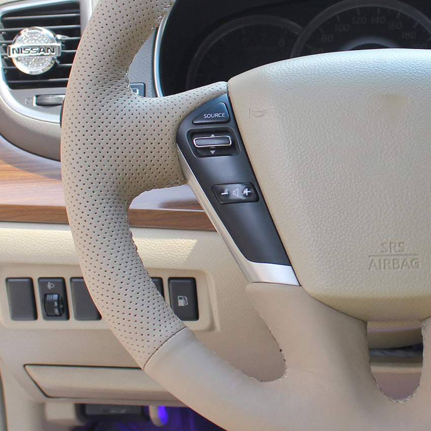 Lenkradbezug für Nissan Murano, Teana, Elgrand, E52, Maxima, Quest 2008–2021