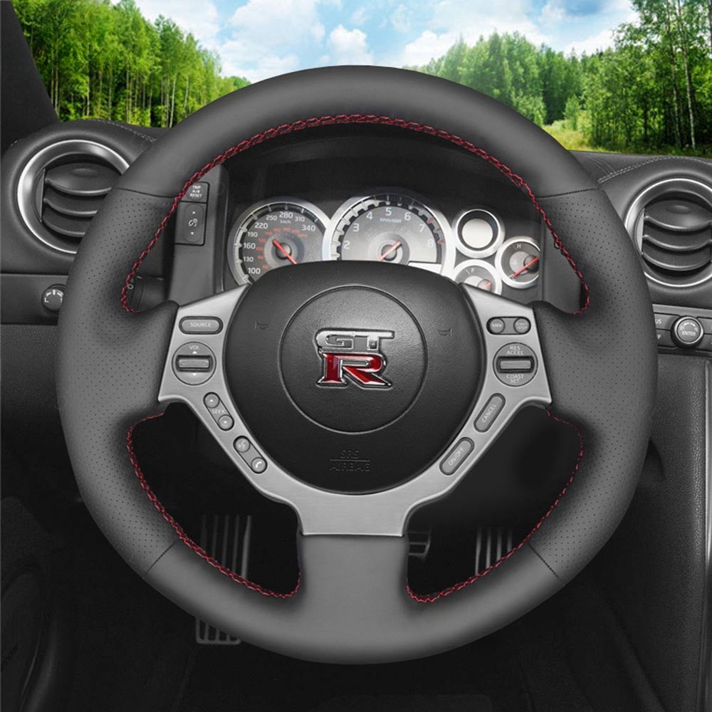 Steering Wheel Cover for Nissan GTR GT-R Nismo R35 2008-2016