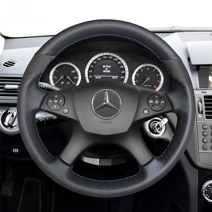 Steering Wheel Cover for Mercedes-Benz C-Class W204 2007-2011 C280 C230 C180 C260 C200 C300