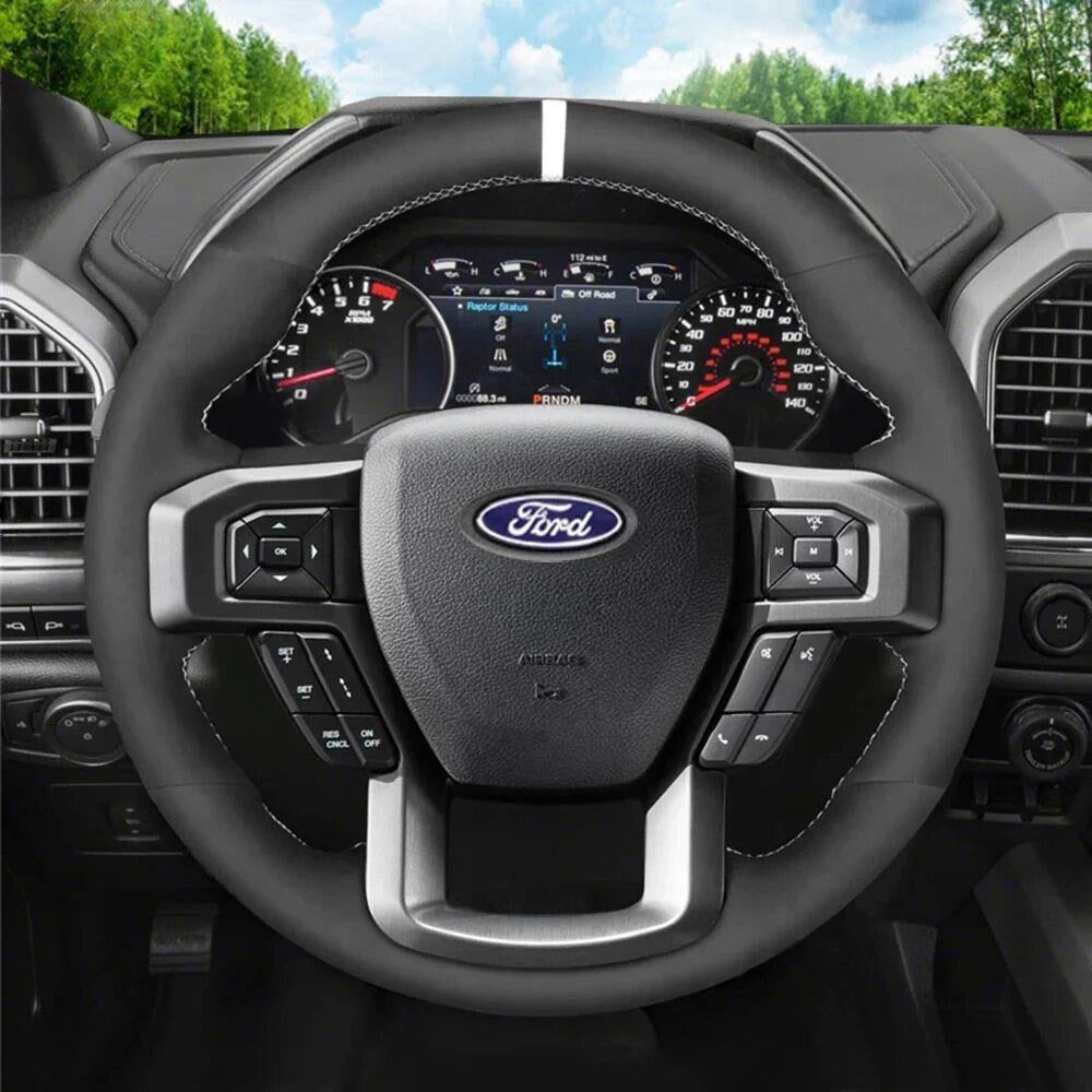 Steering Wheel Cover for Ford F-150 F150 Raptor 2015-2021