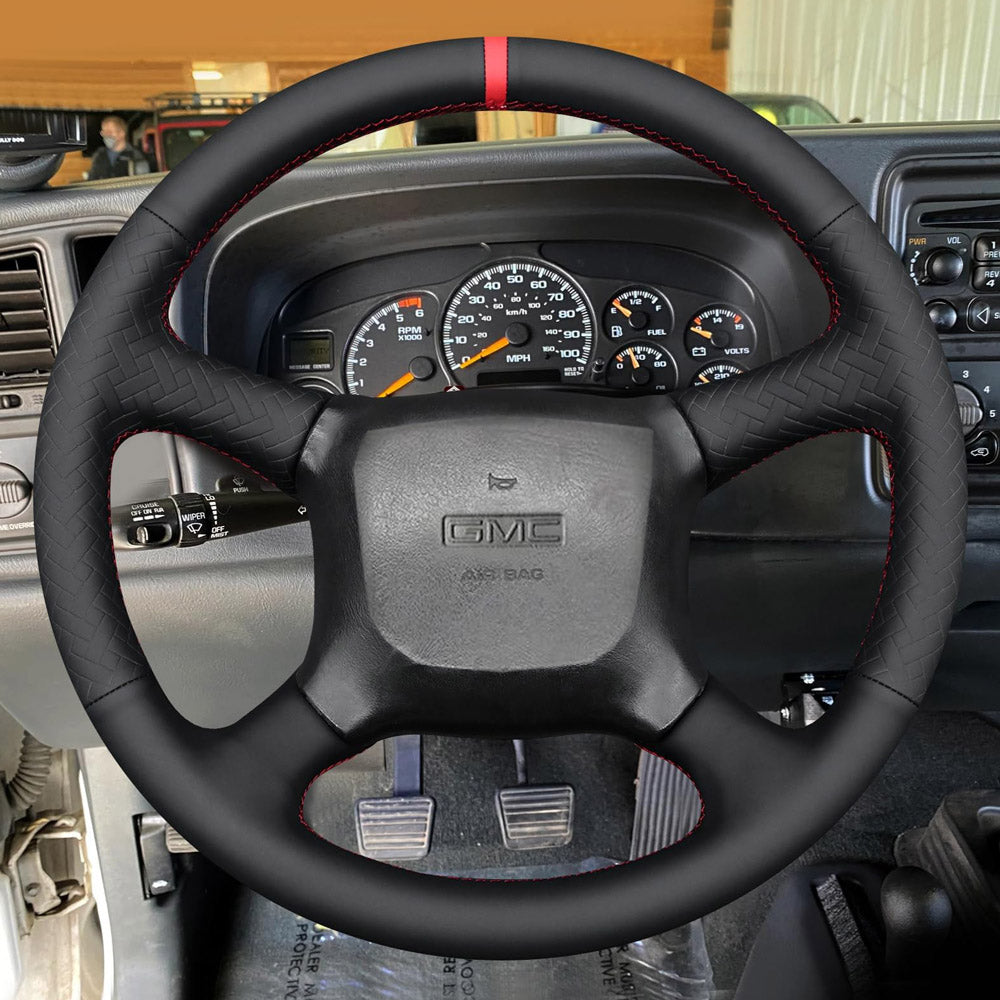 Steering Wheel Cover for GMC Sierra 1500 2500 3500 C3 Jimmy Safari Savana Sonoma Suburban TopKick C5500 C6500 C7500 Yukon