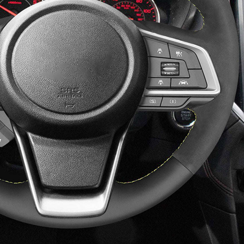 Steering Wheel Cover for Subaru Forester Ascent Crosstrek Impreza Legacy Outback 2018-2020