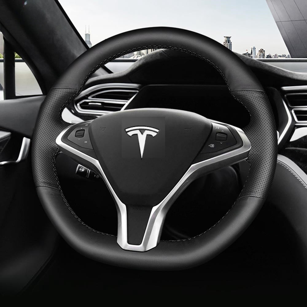 Steering Wheel Cover for Tesla Model S X 2012-2021