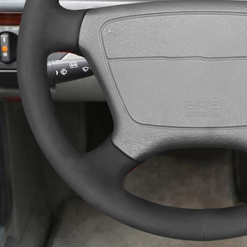 Steering Wheel Cover for Mercedes-Benz C-Class W202 CL-Class C140 E-Class W210 W124 S-Class W140 1993-2020