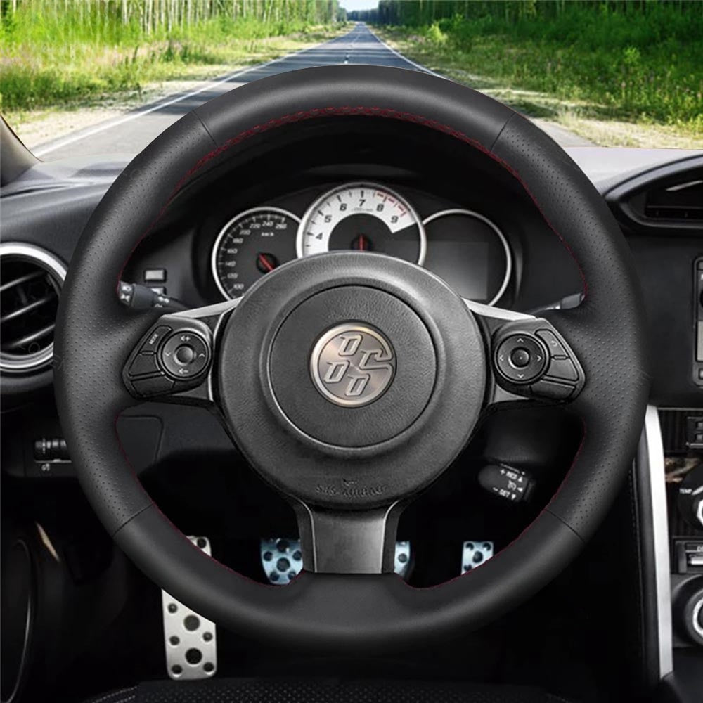 Steering Wheel Cover for Toyota 86 GT86 GR85 Yaris 2016-2024 Subaru BRZ 2016-2023