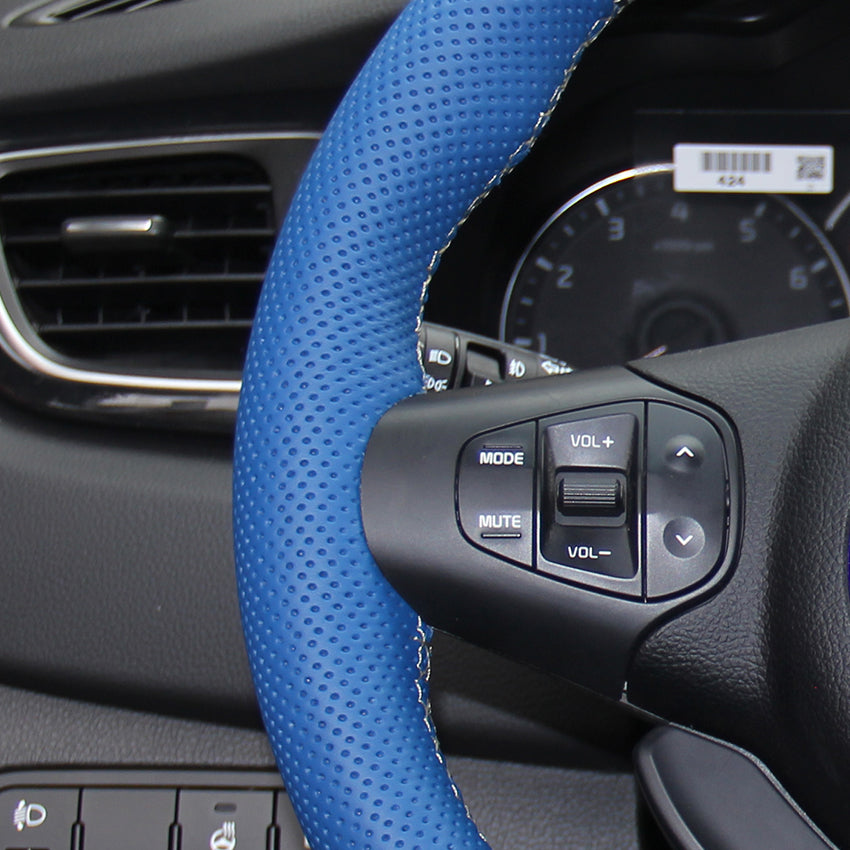 Steering Wheel Cover for Kia Carens 3 Rondo 3 2013-2019
