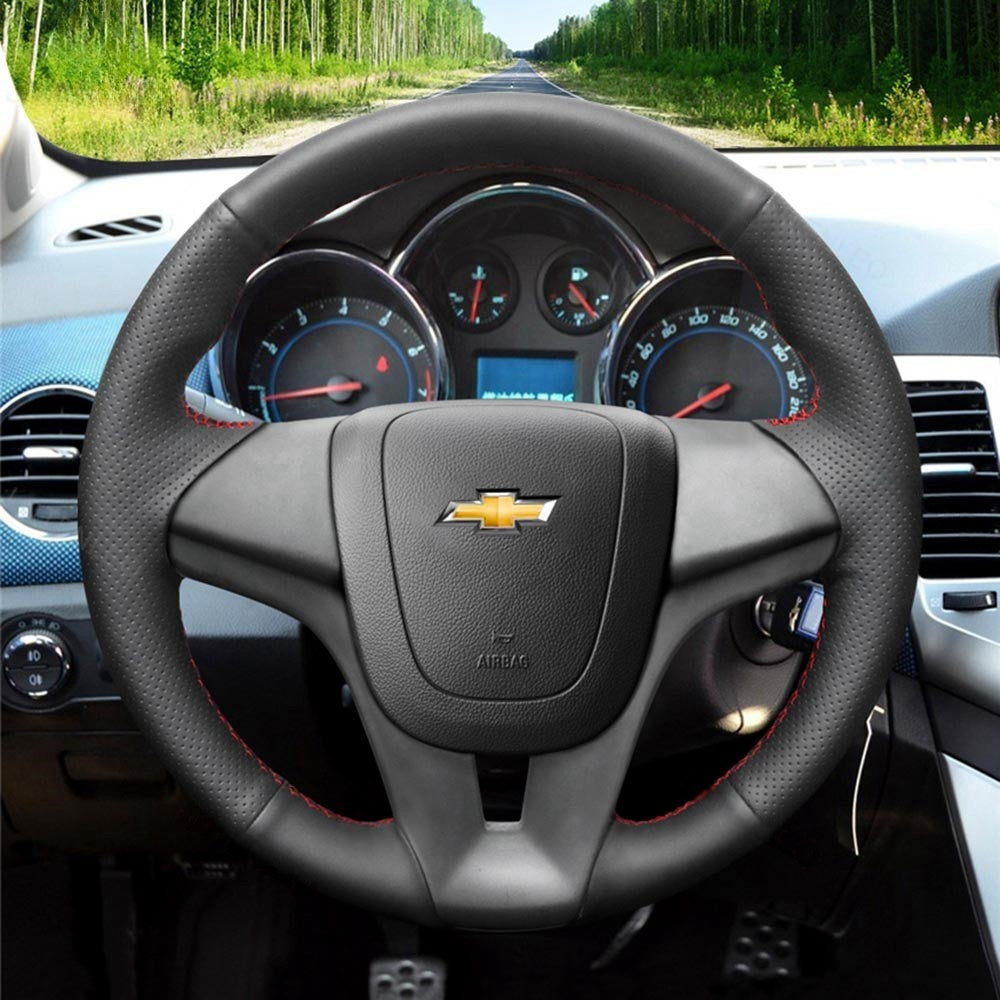 Steering Wheel Cover for Chevrolet Cruze Aveo Orlando Sonic Trax / Holden Cruze Ravon R4 Barina Trax