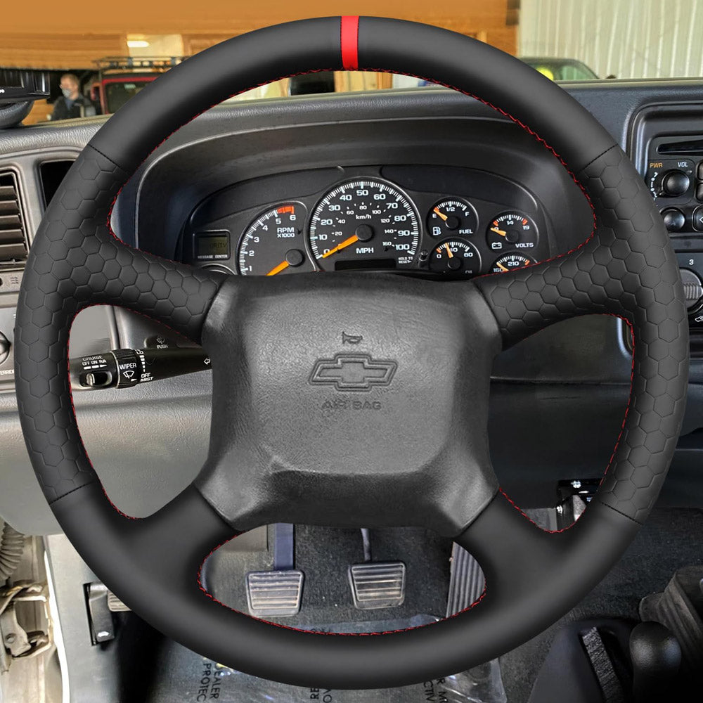 Steering Wheel Cover for Chevrolet Silverado 1500 2500 3500 S10 Astro Blazer Express Suburban Kodiak C/K Tahoe