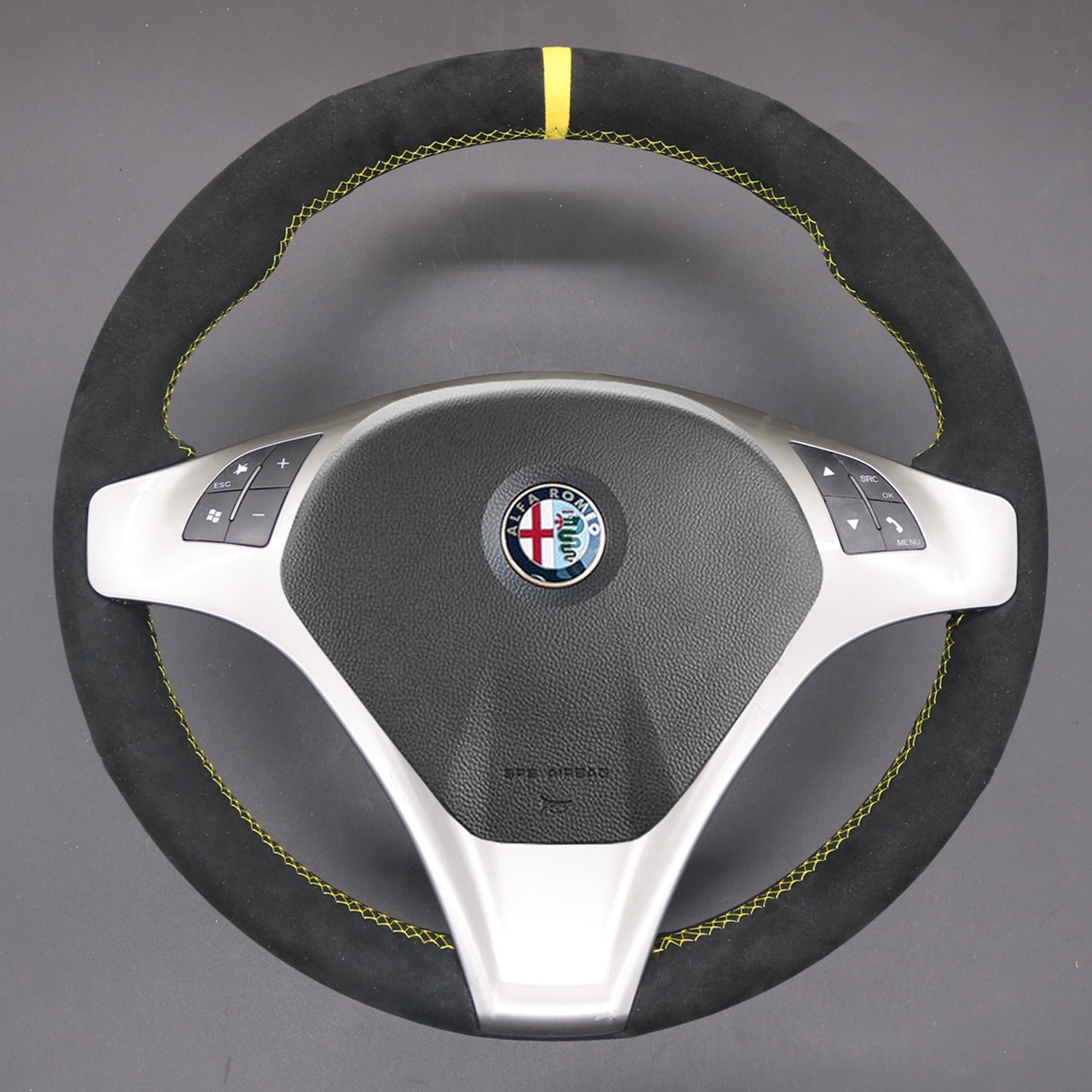 Steering Wheel Cover for Alfa Romeo Giulietta MiTo 2008-2015