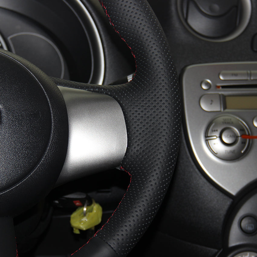 Steering Wheel Cover for Nissan Cube Z12 Versa Note Almera N17 2008-2020