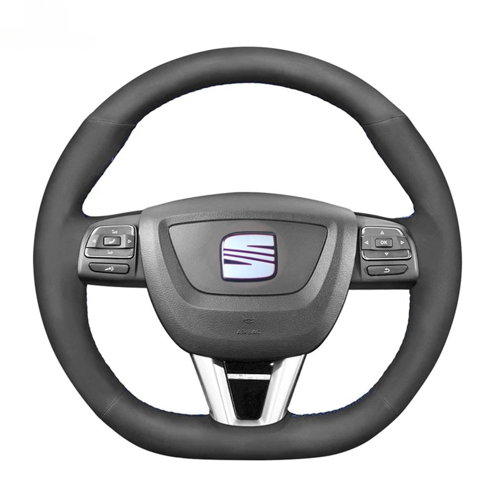 Steering Wheel Cover for Seat Leon Cupra Toledo Alhambra Altea 2008-2015