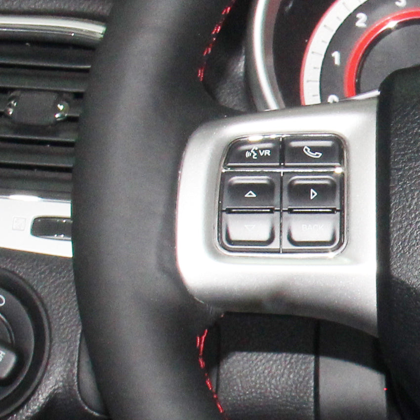LQTENLEO Hand-stitched Car Steering Wheel Cover for Dodge Challenger 2011-2014 /Charger 2011-2014 /Avenger 2011-2014/Durango 2011-2013 /Journey 2011-2020 /Grand Caravan 2011-2020 - LQTENLEO Official Store