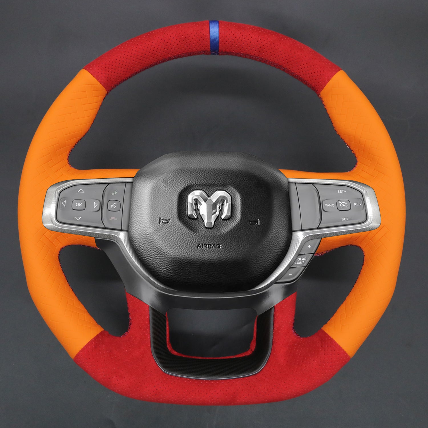 Steering Wheel Cover for Dodge RAM 1500 TRX GT RHO 2021-2025