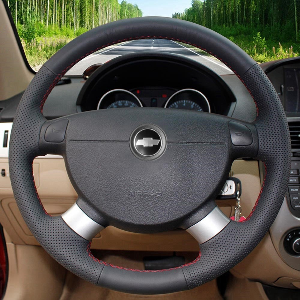 Steering Wheel Cover for Chevrolet Aveo Kalos Lacetti Nubira / Holden Barina Viva / Pontiac G3
