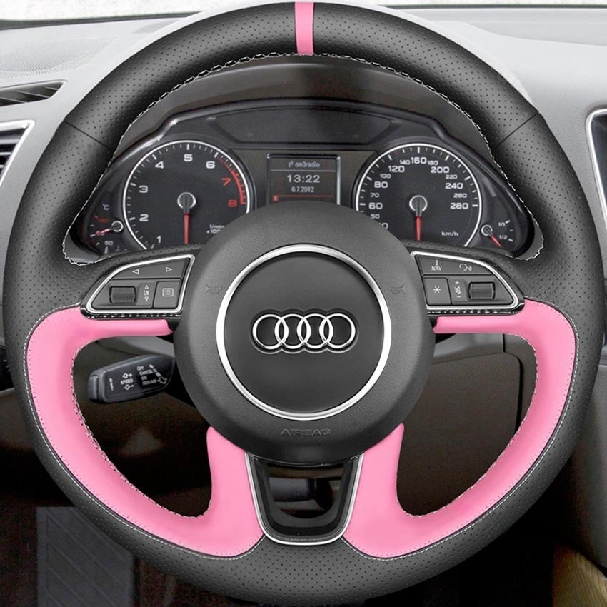 Steering Wheel Cover for Audi Q3 Q5 Q7 SQ5 2011-2018