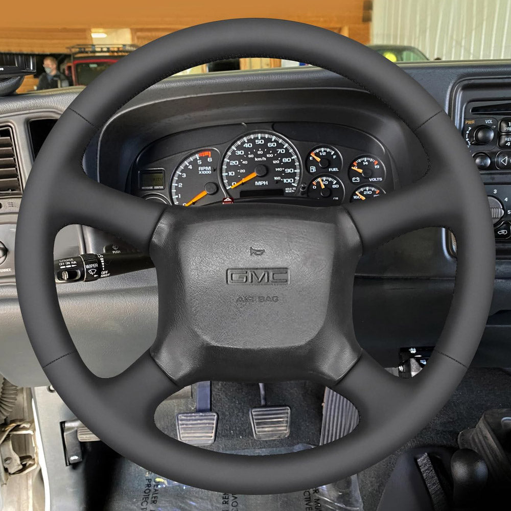 Steering Wheel Cover for GMC Sierra 1500 2500 3500 C3 Jimmy Safari Savana Sonoma Suburban TopKick C5500 C6500 C7500 Yukon