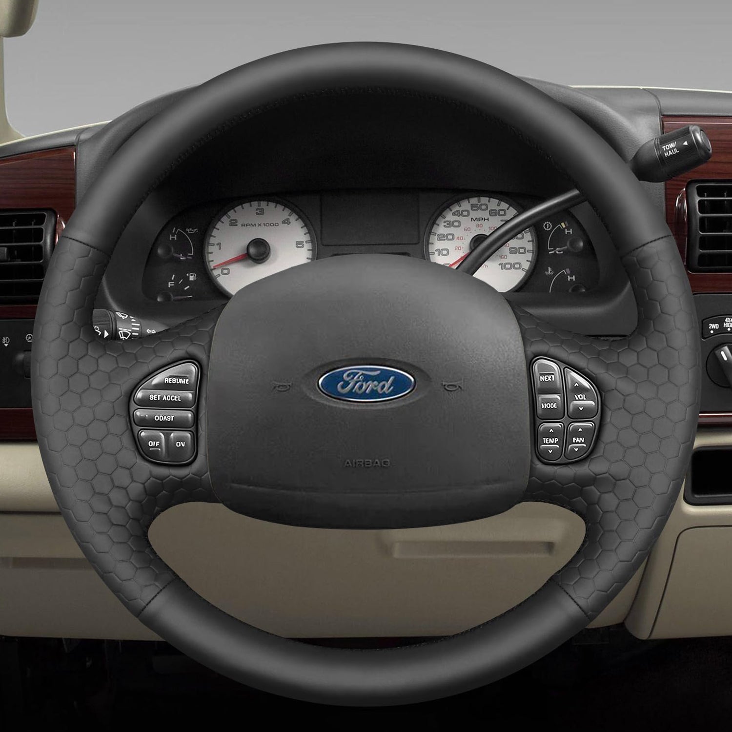 Lenkradbezug für Ford F-250 F-350 F-450 F-550 Excursion 1998-2007