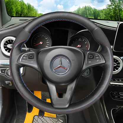 Steering Wheel Cover for Mercedes-Benz W205 C117 C218 W213 X156 X253 C253 W166 X166 W447