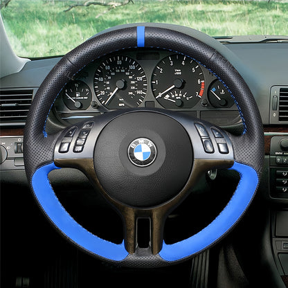 Steering Wheel Cover for BMW E46 318i 325i 330ci E39 X5 E53 Z3 E36/7 E36/8