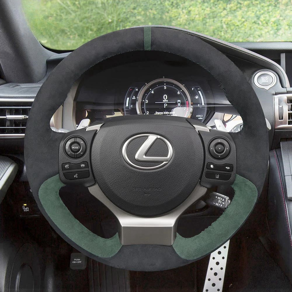 Steering Wheel Cover for Lexus IS200t IS250 IS300 IS350 F-Sport RC CT 200h NX 2014-2017