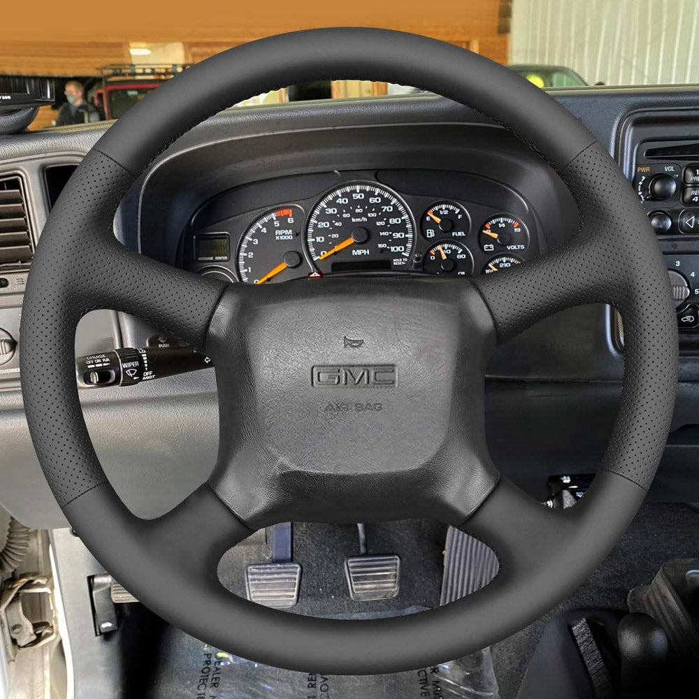 Steering Wheel Cover for GMC Sierra 1500 2500 3500 C3 Jimmy Safari Savana Sonoma Suburban TopKick C5500 C6500 C7500 Yukon