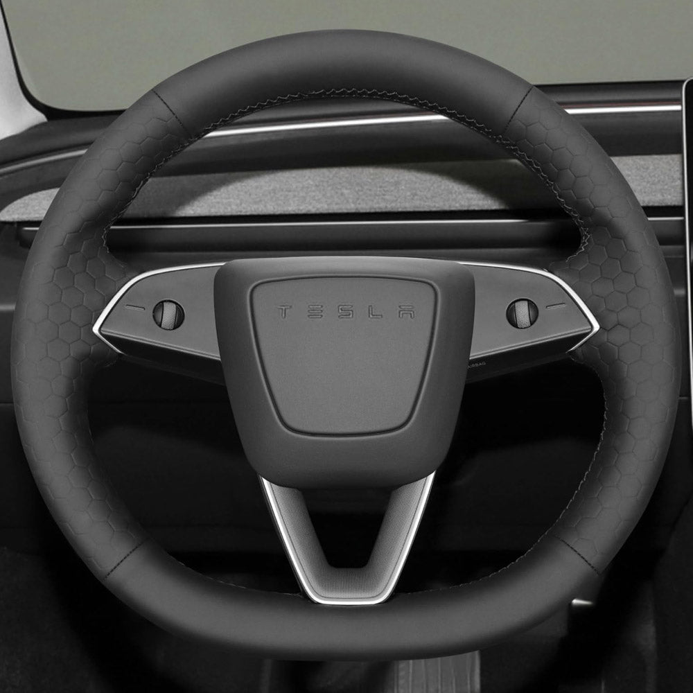 Steering Wheel Cover for Tesla Model 3 Y Juniper 2023 2024 2025