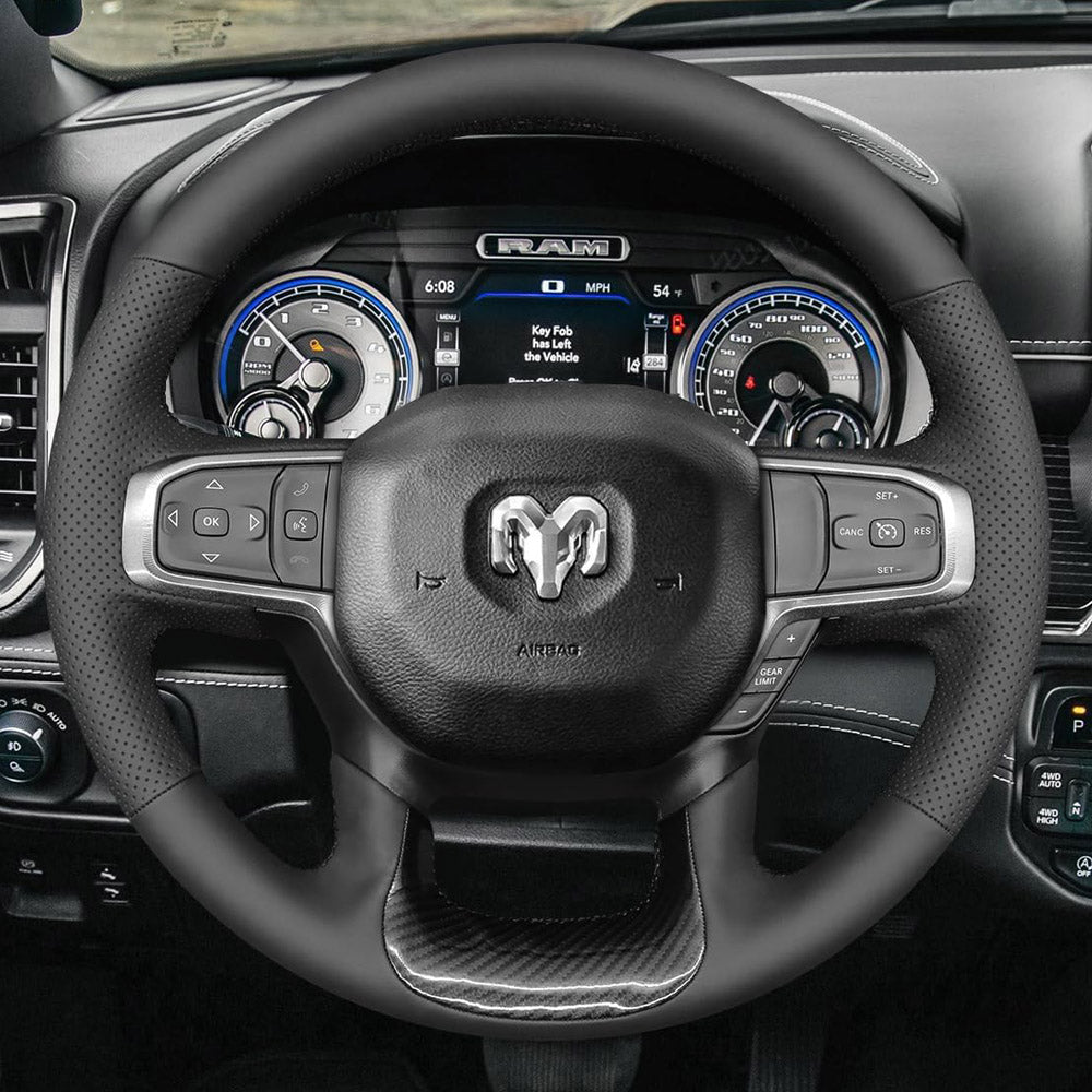 Steering Wheel Cover for Dodge RAM 1500 2500 3500 2018-2025