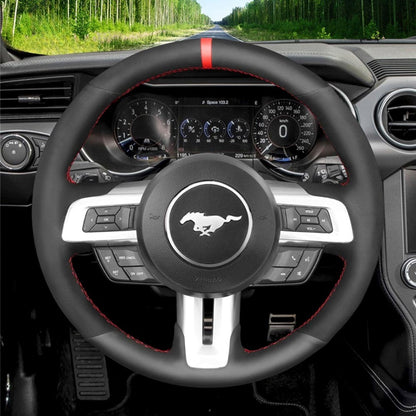 Steering Wheel Cover for Ford Mustang 2015-2024